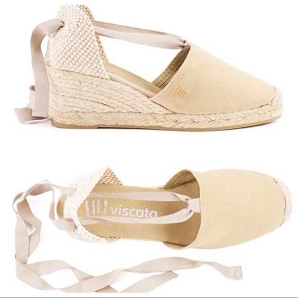 Viscata Shoes Viscata Escala Soft Ankletie Wedge Espadrilles Poshmark